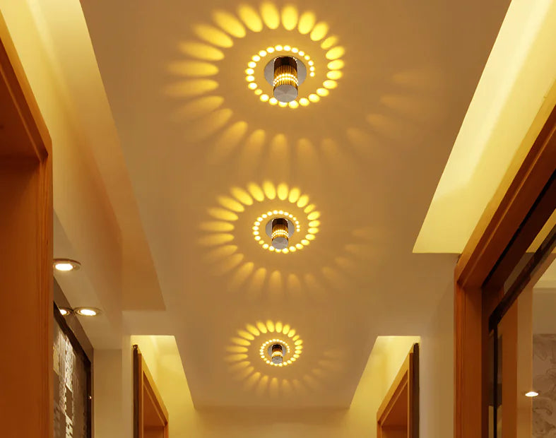 Lámpara LED Moderna de Techo con Cambio de Color