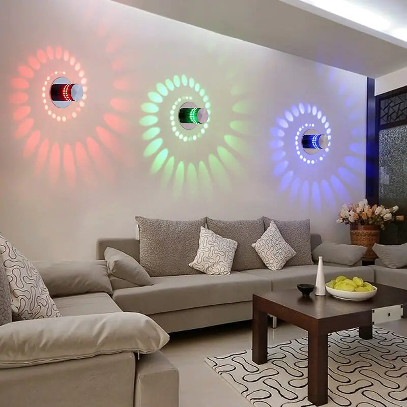 Lámpara LED Moderna de Techo con Cambio de Color