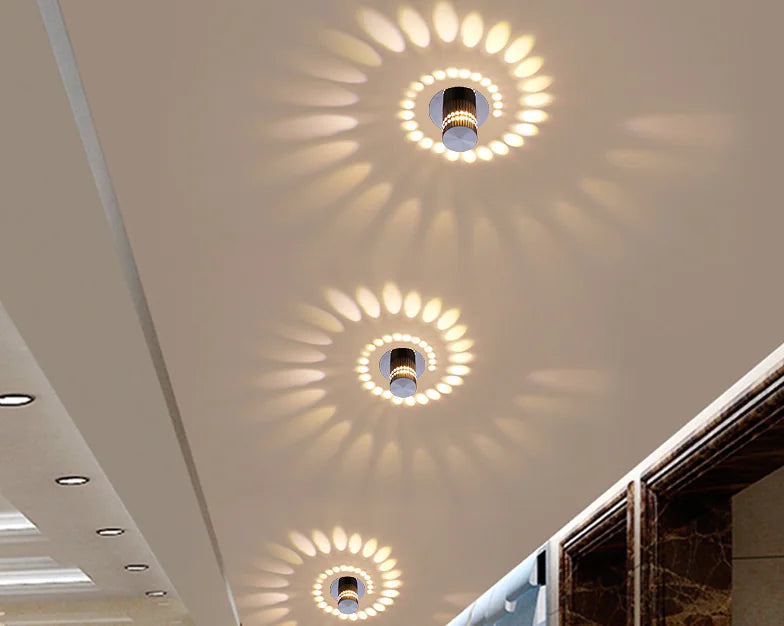 Lámpara LED Moderna de Techo con Cambio de Color